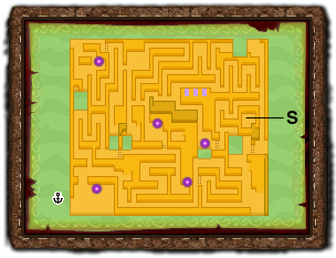 Labyrinthinsel Karte