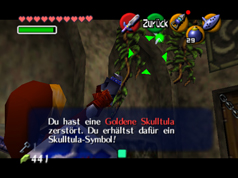 Ocarina of Time Goldene Skulltula